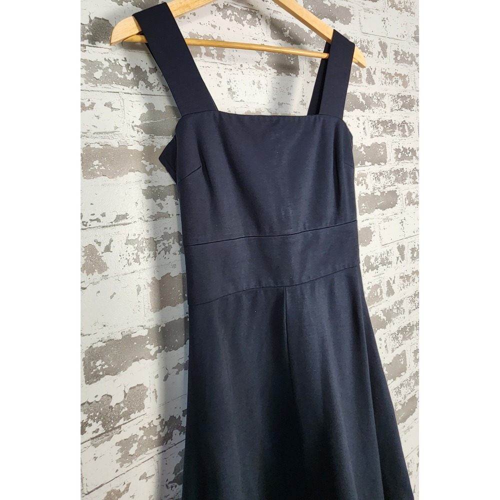 Banana Republic A-Line Dress Size 4 Navy Milly Collection Mini Sleeveless Career - Picture 5 of 16
